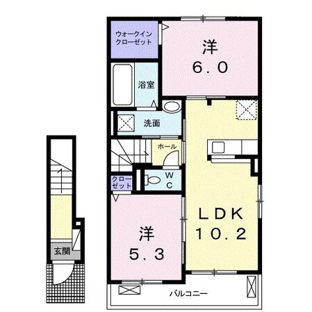 ＰＬＡＴＡ　IIの物件間取画像